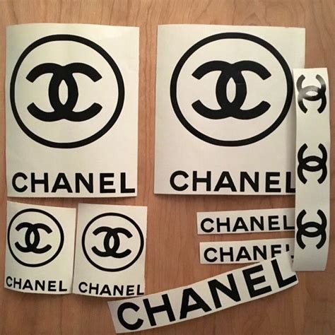 chanel decal sticker|chanel stickers for women.